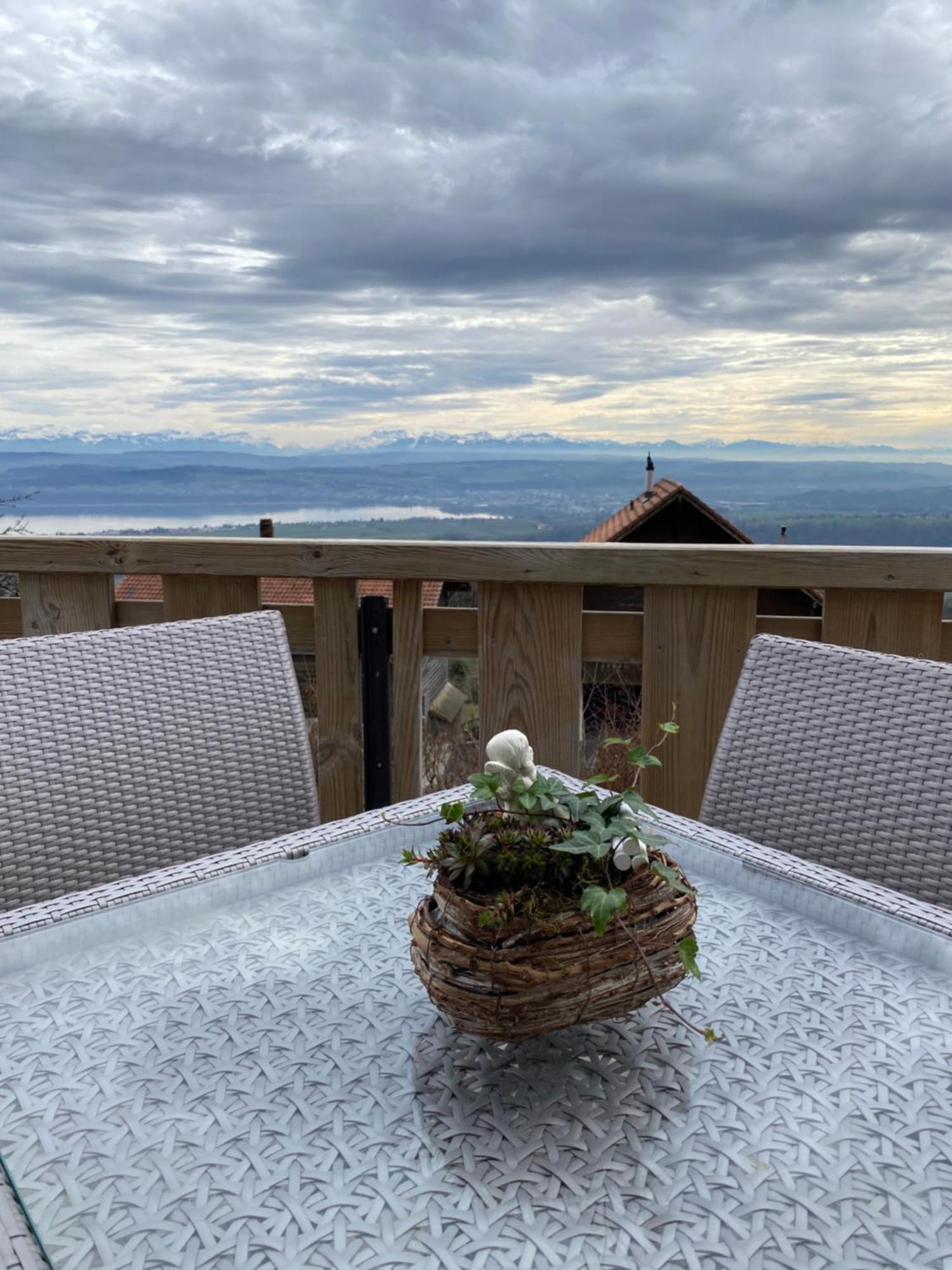Tevenon Vue Panoramique Alpes-Lac Grandevent Dış mekan fotoğraf